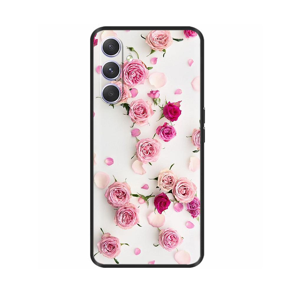 For Samsung M16 F16 Back Cover Black Silicone Soft Phone Case For Samsung Galaxy M16 F16 5G 2025 Case M 16 F 16 Coque Funda Capa