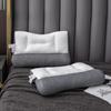 Orthopedic Pillow for Cervical Support & Sleep Aid, Reverse Traction Zoned Design with Soy Fiber Knitted Core (Home/Dorm Use)