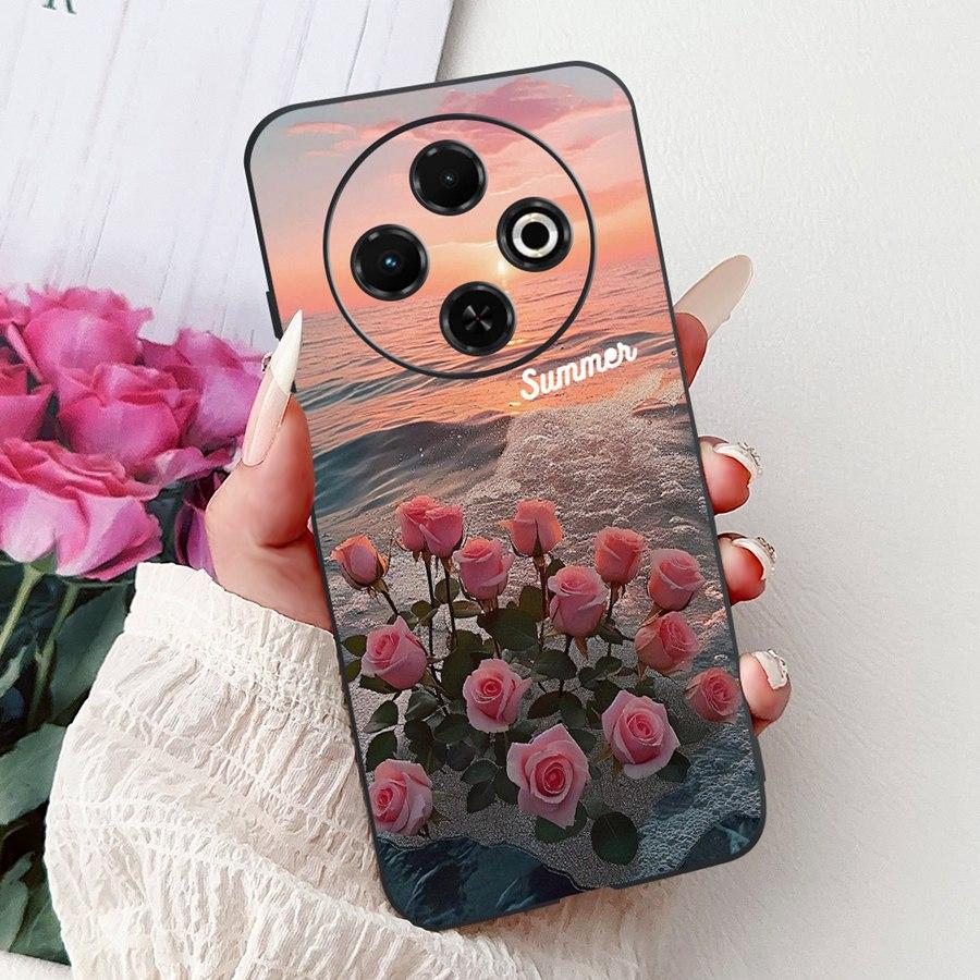 For Tecno Spark 30C Case kl5 kl5n Soft Silicone Cute Cartoons 2025 Painted Coque Cover For Tecno Spark30C 30 C 4G Phone Bag