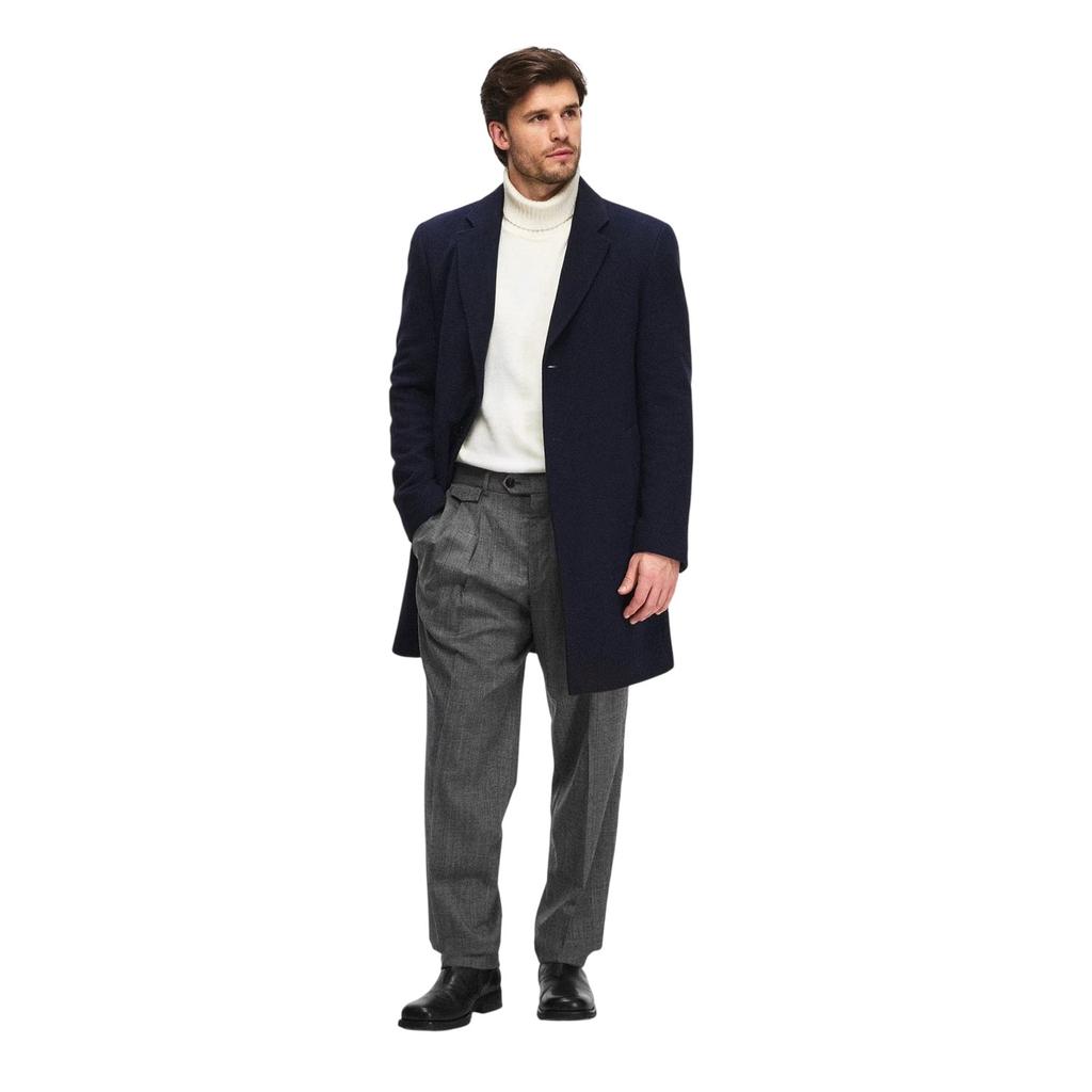 Boss Mens Pleated Trousers