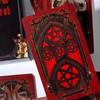 Horror Tarot Deck Kartenspiel Vollständig Englisch Wahrsagerei Tarotkarten Für Anfänger, Geeignet Für Familienfeier Brettspiel
