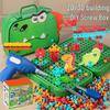 Kids' Electric Drill DIY Toolbox: Educational Screw-Tightening & Repair Toy for Boys and Girls