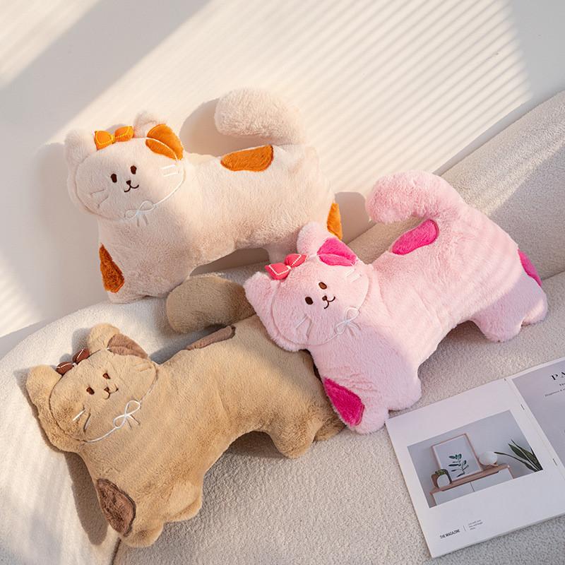 Cartoon Cute Cat Plush Toy Ideal Sleep Companion Girls Students Gift Birthday