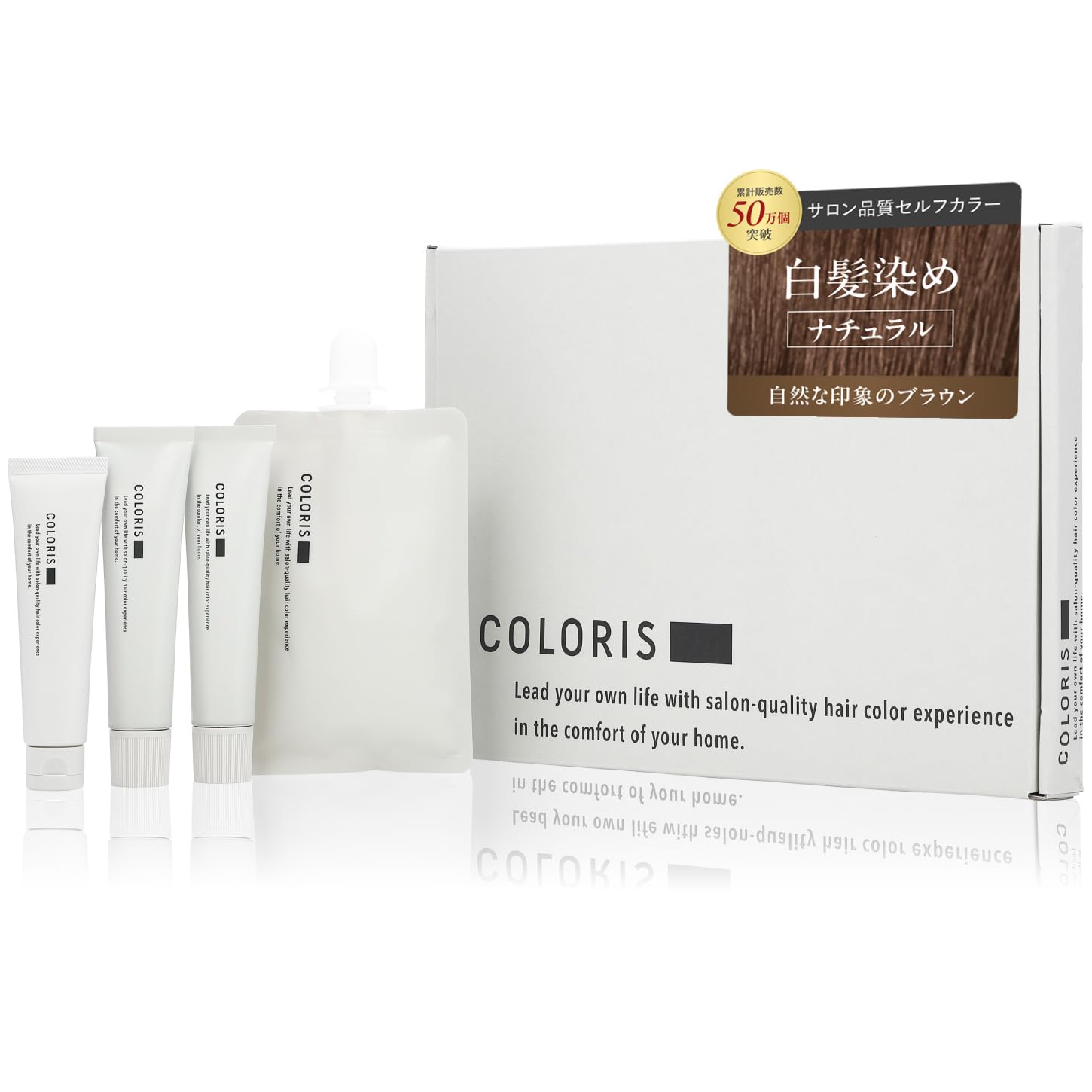 

COLORIS Hair Color for Gray Hair [Quasi-drug/Salon Exclusive/Hypoallergenic] Self-Color (Natural, Light)