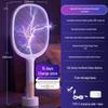 Tapette Électrique Rechargeable Anti-Moustiques et Mouches - Répulsif et Tueur de Moustiques Automatique, Durable et Puissant.