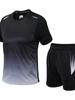 Tuta Sportiva da Uomo 2026 Asciugatura Rapida Traspirante - Maglietta a Maniche Corte & Pantaloncini per Fitness Casual & Corsa
