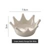 Creative Crown Jewelry Storage Dish: Small Desktop Ornament & Photography Prop