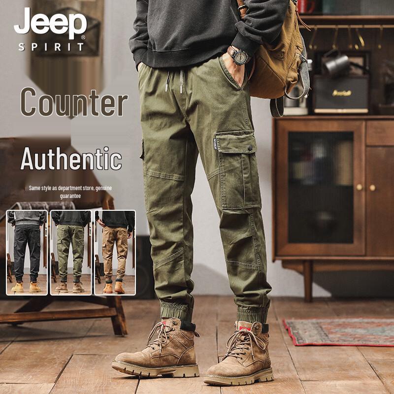 Мужские ретро брюки-карго прямого кроя JEEP SPIRIT 3XL