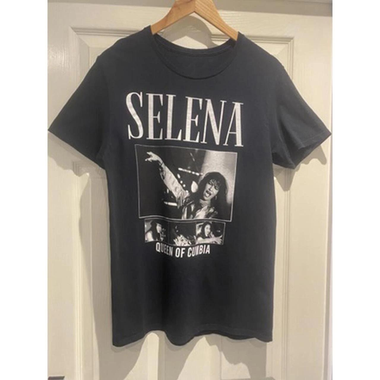 Selena Queen of Cumbia Graphic T Shirt Black 3XL