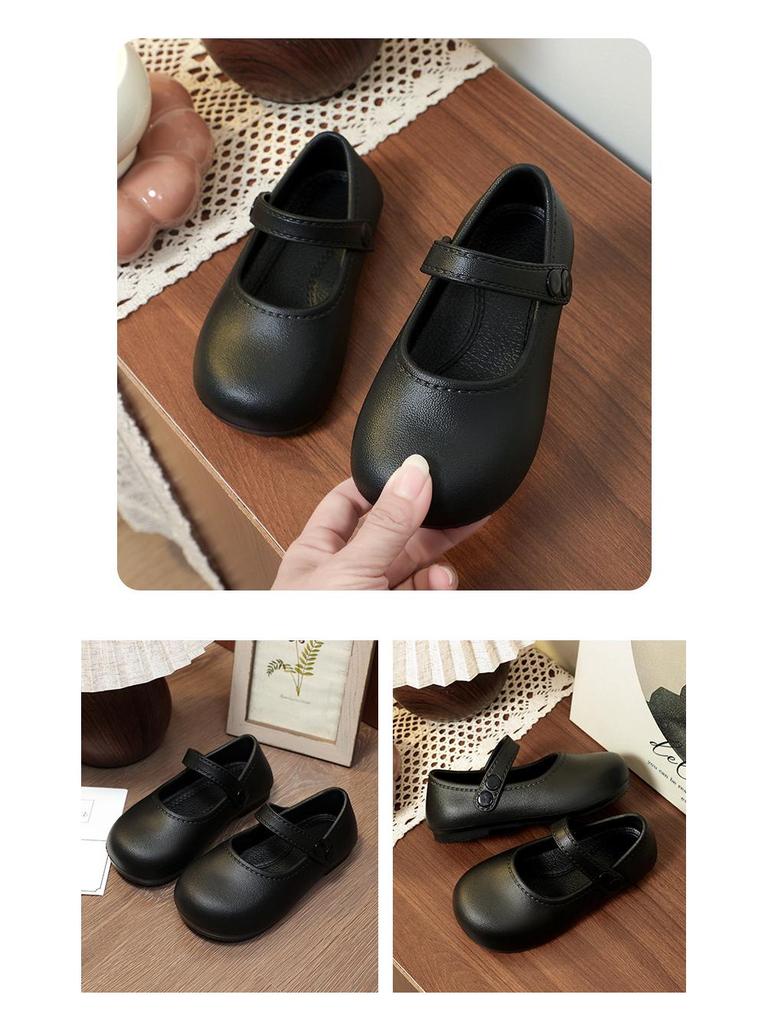 Kız Çocuk Günlük Kaymaz Akademi Tarzı EVA Prenses Fiyonklu Ayakkabıları İlkbahar & Sonbahar İçin