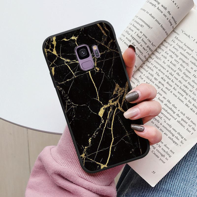 Color Luxury Marble Case For Samsung Galaxy S9 S 9 Plus Fundas Soft Silicone Protection Back Cover For Samsung S9 Shockproof Bag