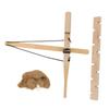 Drill Wood Make Fire Bow Kit Survival Camping Outdoor Emergency Friction Starter