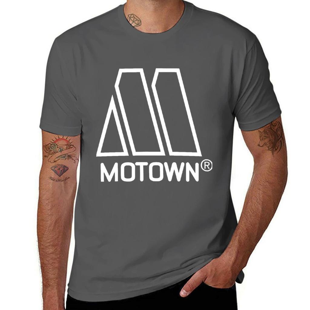 Motown Merch Record T-Shirt Construction Work Tee Shirt