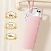 Heat-Proof Aluminum Coating Hair Styling Tool Bag - Wall-Hangable Storage Pouch For Curler, Hair Straightener & Blow Dryer, Mult