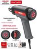 Delixi Digital High-Temp Hot Air Gun - Industrial Grade Blower for Grout, Sealing, and Baking.