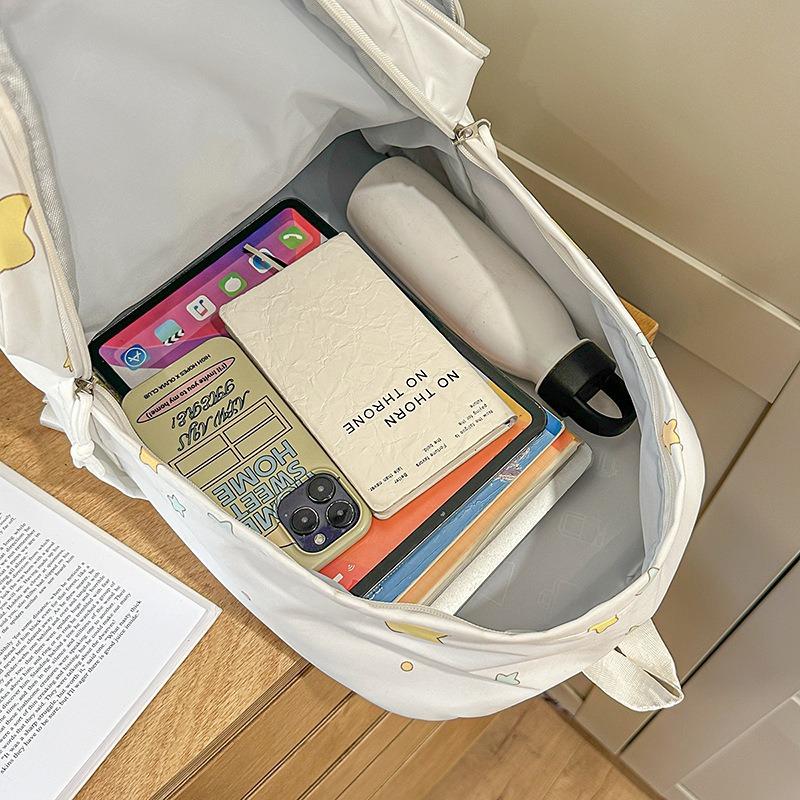 The New Schoolbag Is High-value, Fresh and Sweet, Candy-colored Backpack, Lightweight and Large-capacity Backpack for Junior High School Students.