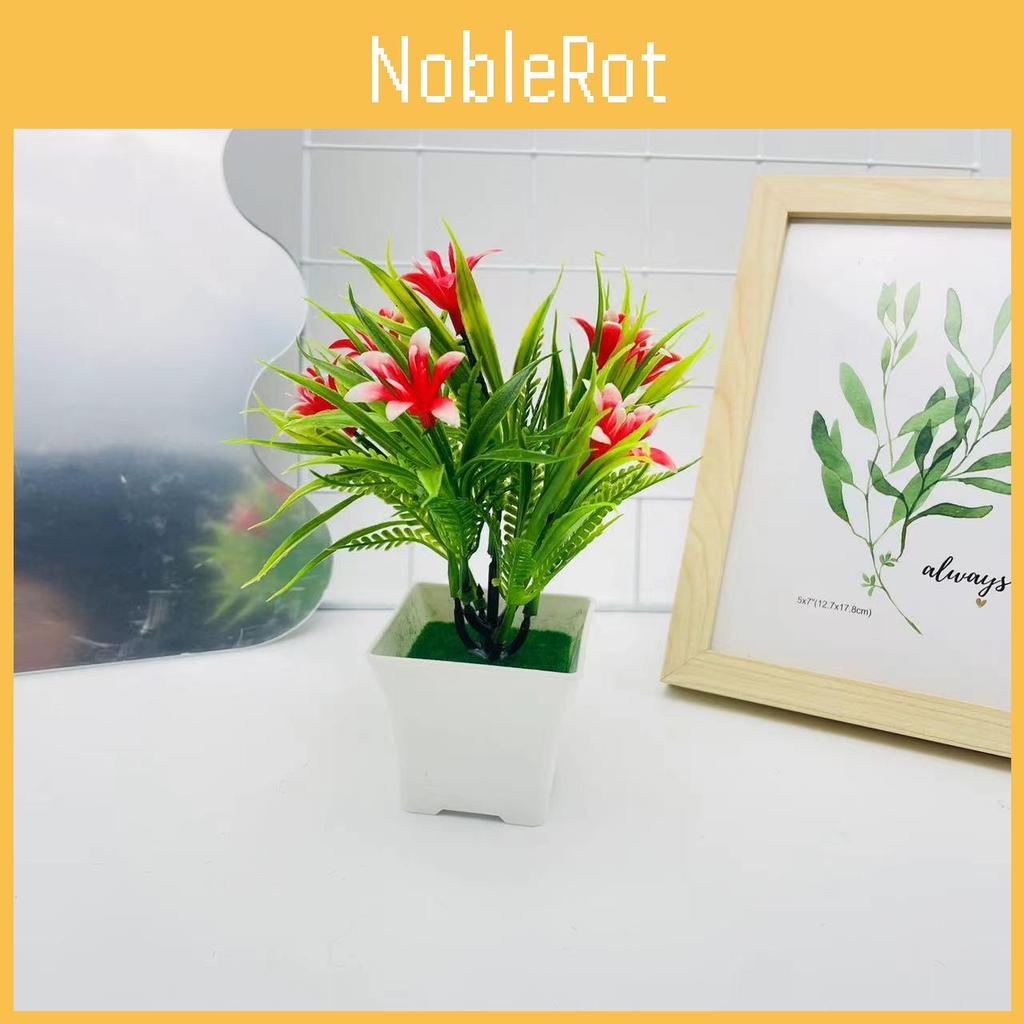 Artificial Cymbidium Potted Plant For Photography And Home Decoration Projects