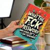 Fun Spiral Notebook - Password Lock Journal, Multi-Functional Diary With Secure Cover, Portable Notepad With Lined Pages