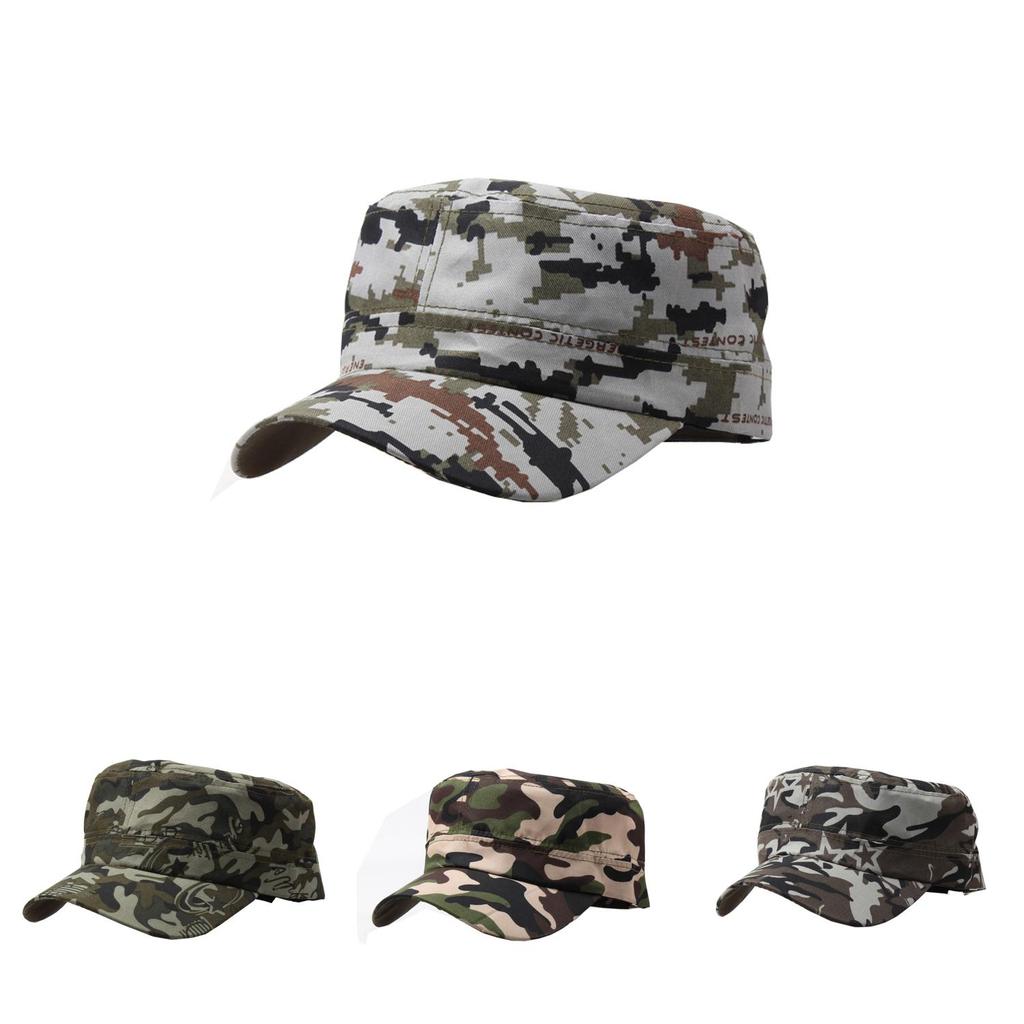 Stylish Peaked Flat Hats For Men Crafted With High-quality Cotton Blend Material