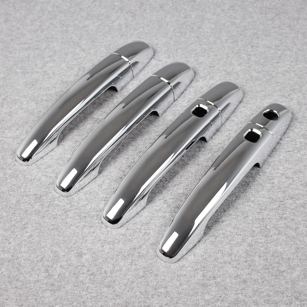 RUIQ Chrome Plated Outer Door Handle Covers for the New Suzuki Swift Series ZC/ZD (Full Coverage)