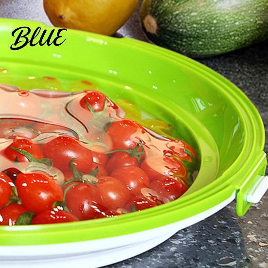 Vacuum Sealed Food Fridge Case Lid Stackable Tray with Container Preservation Reusable Storage for Kitchen