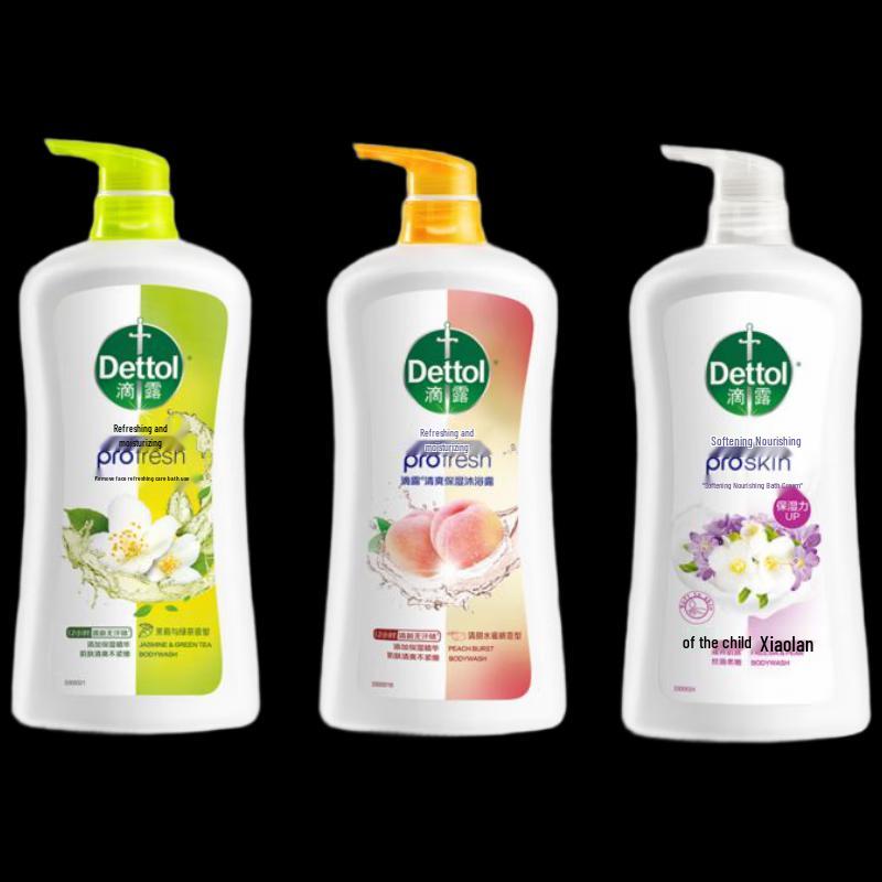 Dettol Shower Gel Assorted Scents 3-Pack