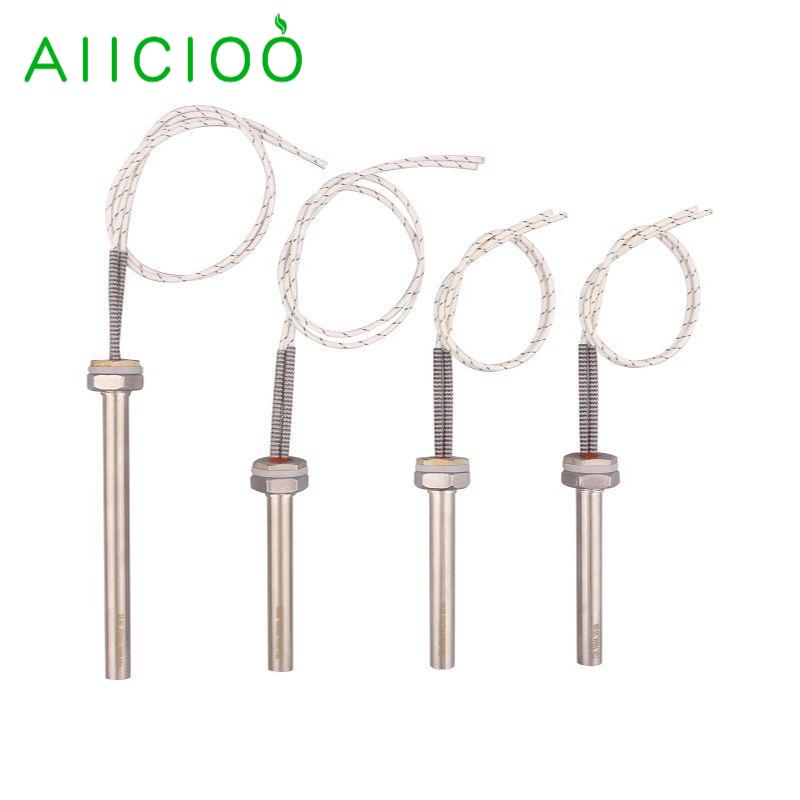 DC 12v 24V Cartridge Heater Heating Element Tubular Heater SS 304 Immersion Cartridge Heater 12v 100w/24v300w/ 36v400w/48v 600w M16