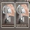 Powerful Suction Cup Hooks Traceless Heavy Duty Robe Towel Hook Keys Clothes Bag Hanger Hook Bathroom Kitchen Organizer Hook