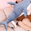 Stuffed Shark Toy Large Size Breathable Non-shedding Vibrant Stuffed Animal Cushion Toy for Sofa Decor