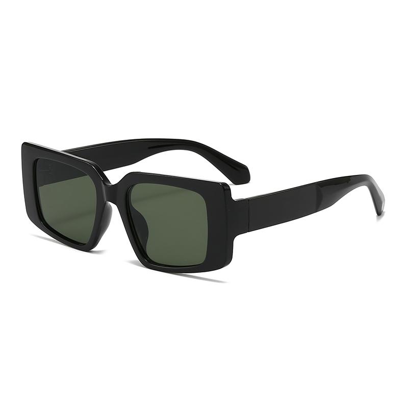 fashion Brand Vintage Square Sunglasses Women Men Retro Luxury Designer Black Sun Glasses UV400 Unisex Shades Eyewear