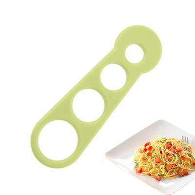 Pasta-Portionsmesser Edelstahl Küchen-Portionskontrollmessgerät Messlöffel Küchenhelfer für Nudeln Reis