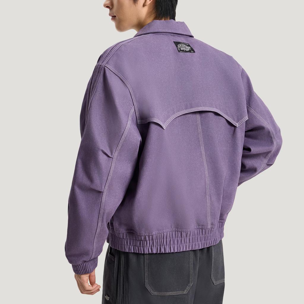 Adidas Originals FW25 Woven Jacket Striped Long Sleeve Men Jacket KR5052