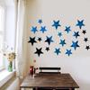 20/42pcs Star Mirror Wall Sticker DIY Acrylic Decal Waterproof Self-adhesive Wallpaper Bedroom Children Room Home Decoration