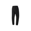 Li-Ning Quick-Dry Cool Sun Protection UV Resistant Logo Print Cuffed Mid-Rise Knitted Long Pants Men Pants Black AKLU833-3