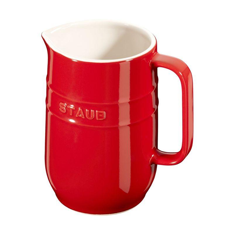 Staub Ceramic Jug 1L (Cherry)