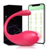 Drahtloser Bluetooth-G-Punkt-Dildo-Vibrator für Frauen, APP-Fernbedienung, tragen vibrierendes Ei, Klitoris, weibliches Höschen, Sexspielzeug für Erwachsene