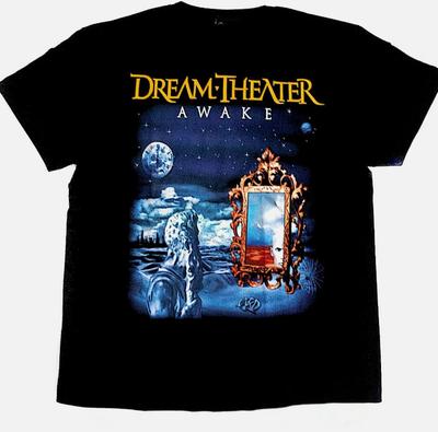 Dream Theater - Awake Short Sleeve Cotton Shirt Black Unisex