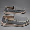 Scarpe da Uomo Scarpe in Tela di Jeans Traspiranti Slip-on Piatte Casual Scarpe da Ginnastica Antiscivolo per Esterno Taglie Forti Mocassini Leggeri da Uomo