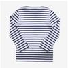 SainTjames Kids Long Sleeve T shirT Modern sTripe 2066 Neige Marine