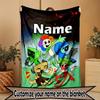 Custom Name Personalized Dandy's World Print Blanket, Home Decor, Bedroom, Sofa, Camping, Couch, Gifts for Birthday ChristmasEnthusiasts