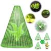 5-31Pcs Growth Box Planting Tent Reusable Square Use Plant Clock Cover To Protect Plants From Bird Frost and Snail Damage Green