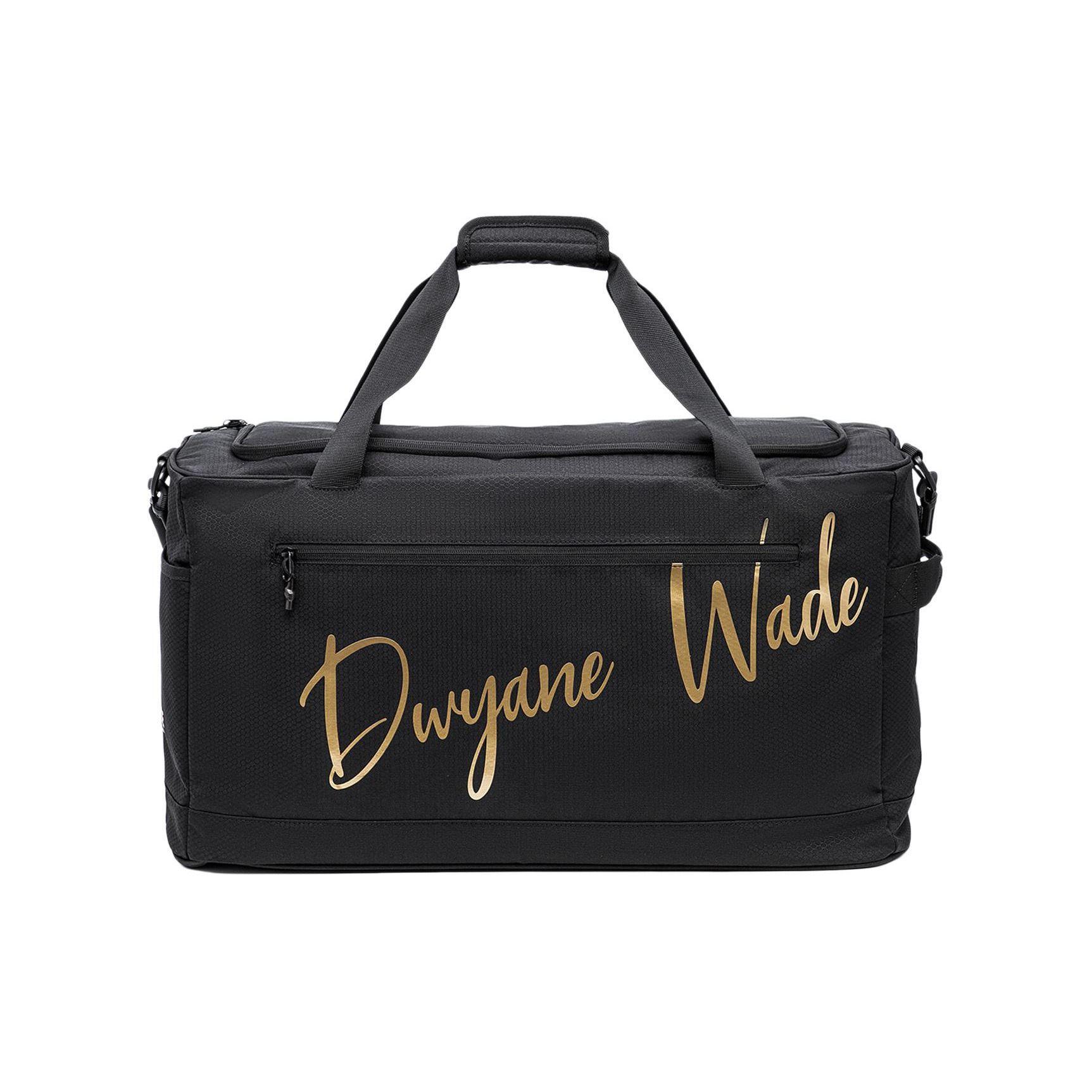Li Ning Wade Series Fashion Casual Large Capacity Polyester Basketball Tote Bag Unisex bags Black ABLT111-1 Black