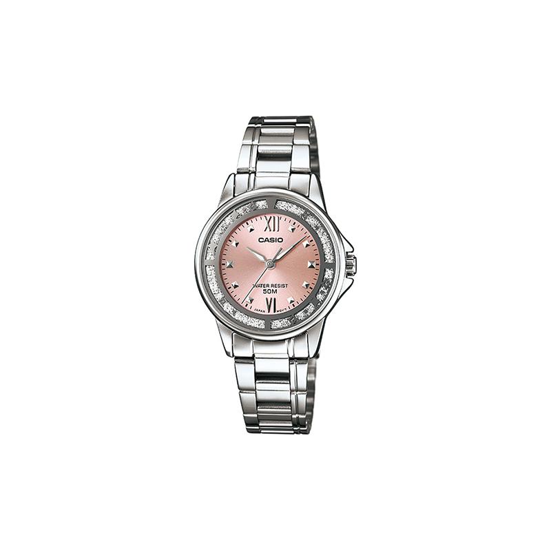 

Casio STANDARD Series Volkswagen Pointer Series Casual Waterproof Quartz Movement Stainless Steel Strap Japanese and Korean Watch LTP-1391D-4AVDF рожевий