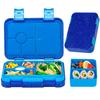 Kinder Glitzer Doppel-Schnallen Bento-Lunchbox - Tragbar, Mikrowellengeeignet, Großes Fassungsvermögen