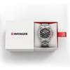 Used New and unused  WENGER SEAFORCE 01.0641.139 Quartz Men's Stainless Steel Case (316L) Black Dial 200m Water Resistant [Domestic Genuine Product]