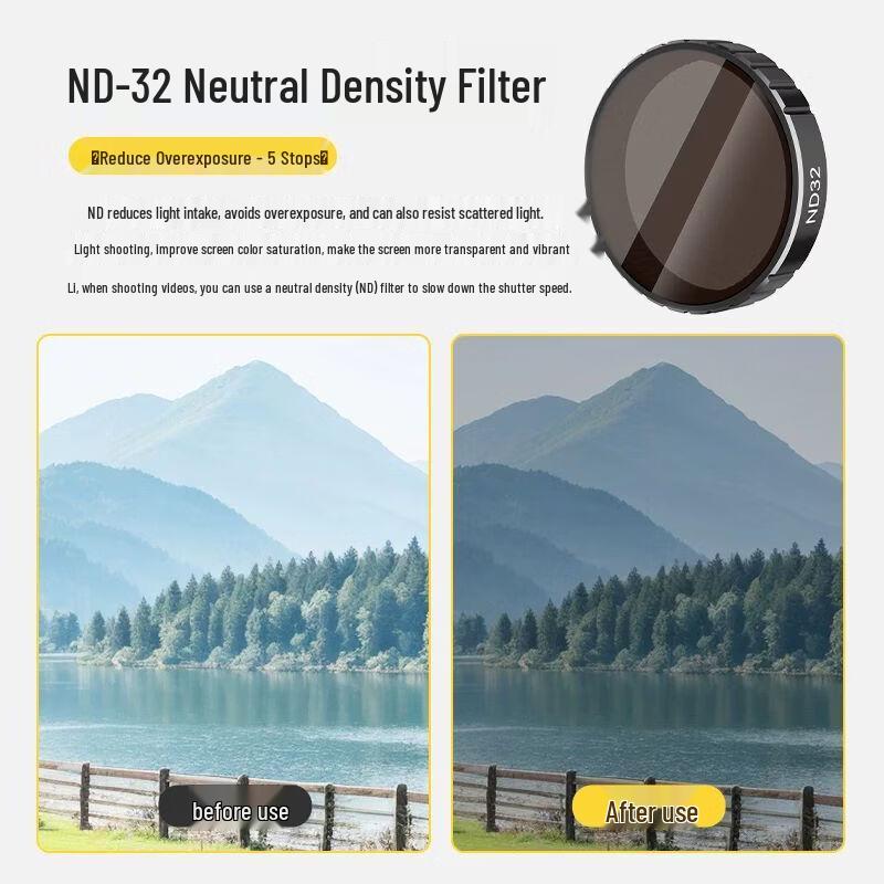 XFJI Lens Filters for DJI Osmo Action 6