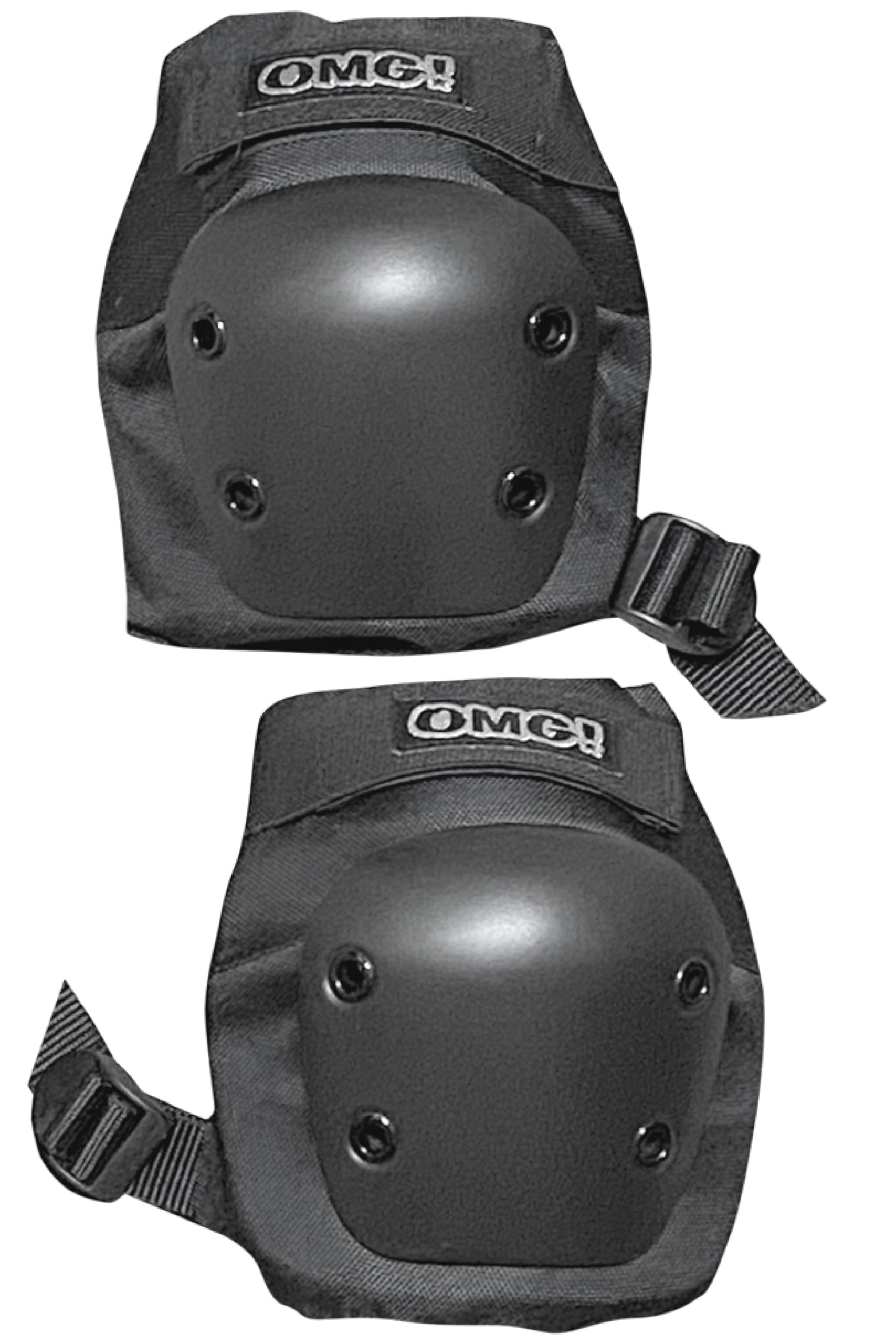 

Master Youth Skateboard Pad Set Size OMG! (Knee Pads, Small) чёрный