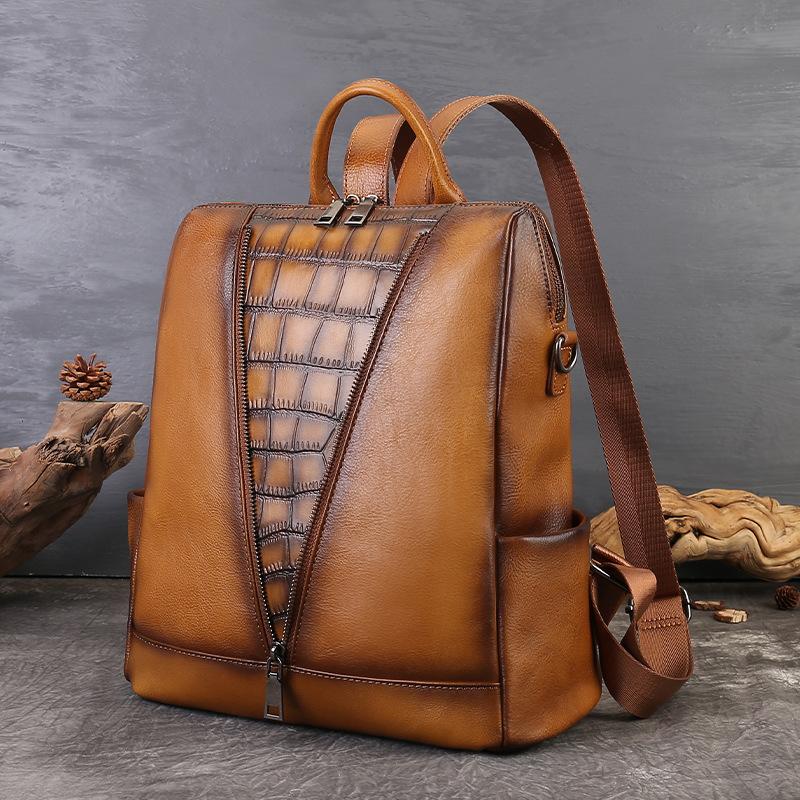 Leisure Double-shoulder Bag, Large Capacity, Lightweight, for Commuting, Fashionable Single-shoulder Handbag