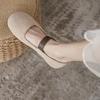 Fashion 2025 Spring And Autumn New Women Flats Round Toe Shallow Slip On Ladies Casual Ballet Shoes Soft Leather Eelgant Dress Shoes