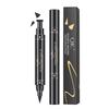 QIC 2-in-1 seal eyeliner pen quick-drying non-smudging waterproof eyeliner double head Eyeliner beauty